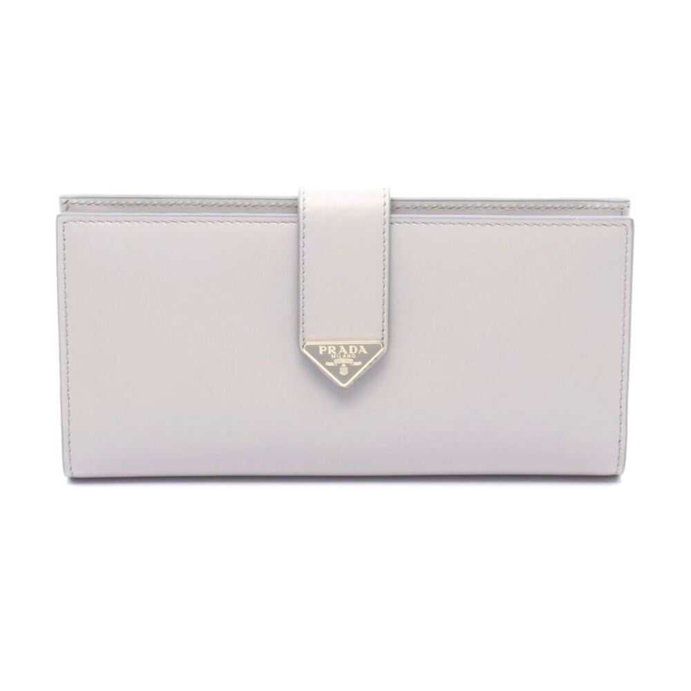 Prada Leather Bifold Long Wallet